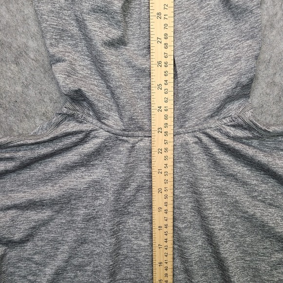 Nike Running Element Hoodie Women's M Grey Dri-Fit Thumb Holes Stretch Mock Neck - Picture 5 of 9